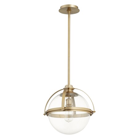 Quorum 15In.Meridian Globe Pnd-Agb 88-15-80